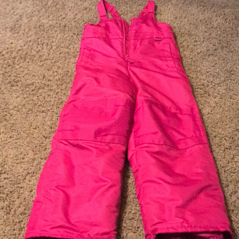 Pink Snow Suit